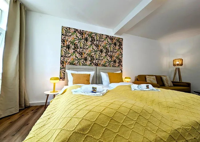 Bohnapartments - Design Am Markt - Vollausstattung - Wlan - Zentrum Ilmenau