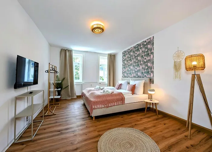 Apartment Bohnapartments - Design Am Markt - Vollausstattung - Wlan - Zentrum Ilmenau